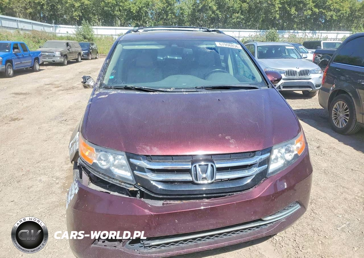 2014 Honda Odyssey Exl VIN:5FNRL5H69EB076104 - 5