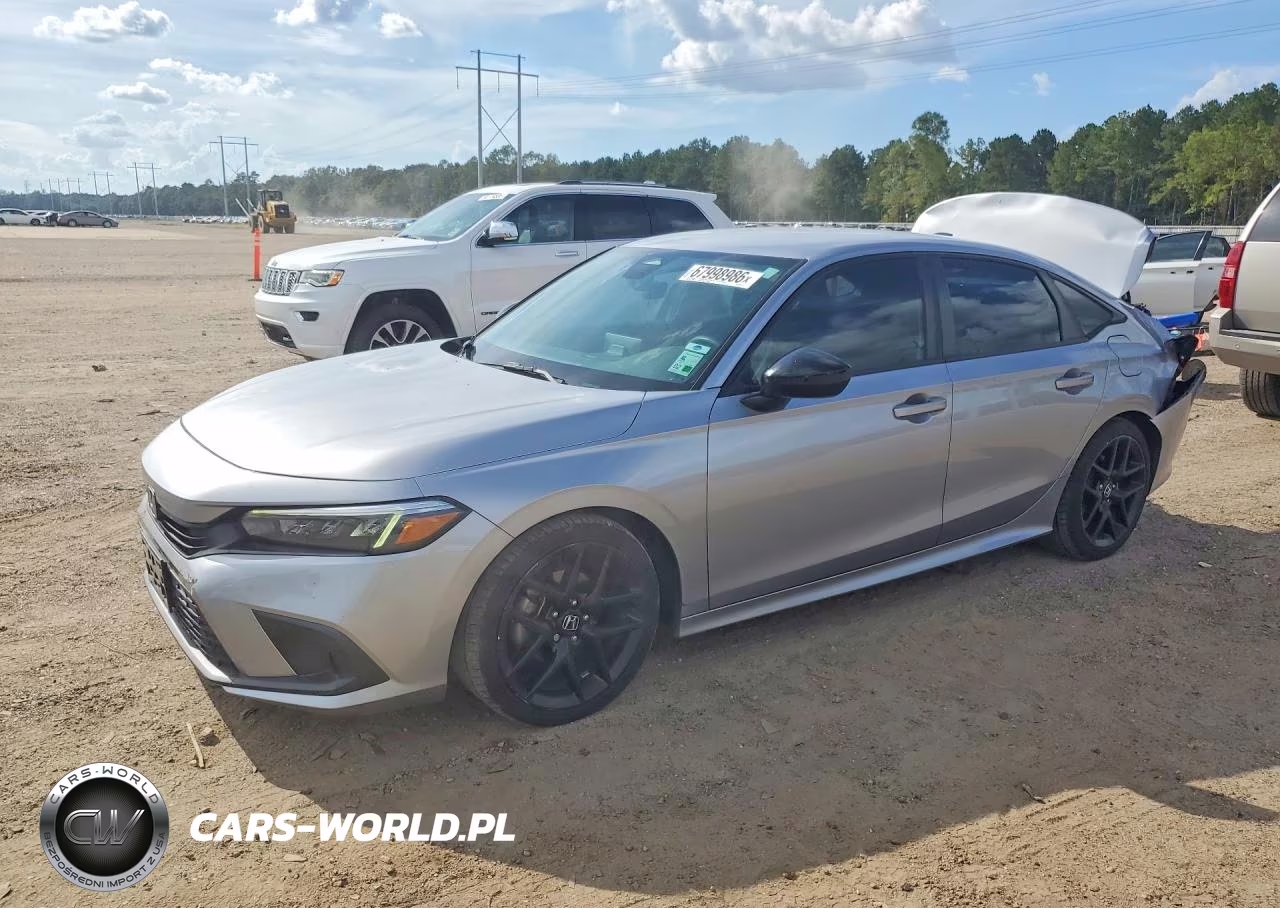 2022 Honda Civic Sport VIN:2HGFE2F55NH568713 - 1