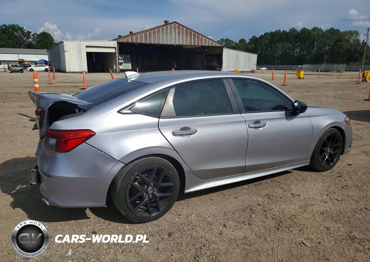 2022 Honda Civic Sport VIN:2HGFE2F55NH568713 - 3