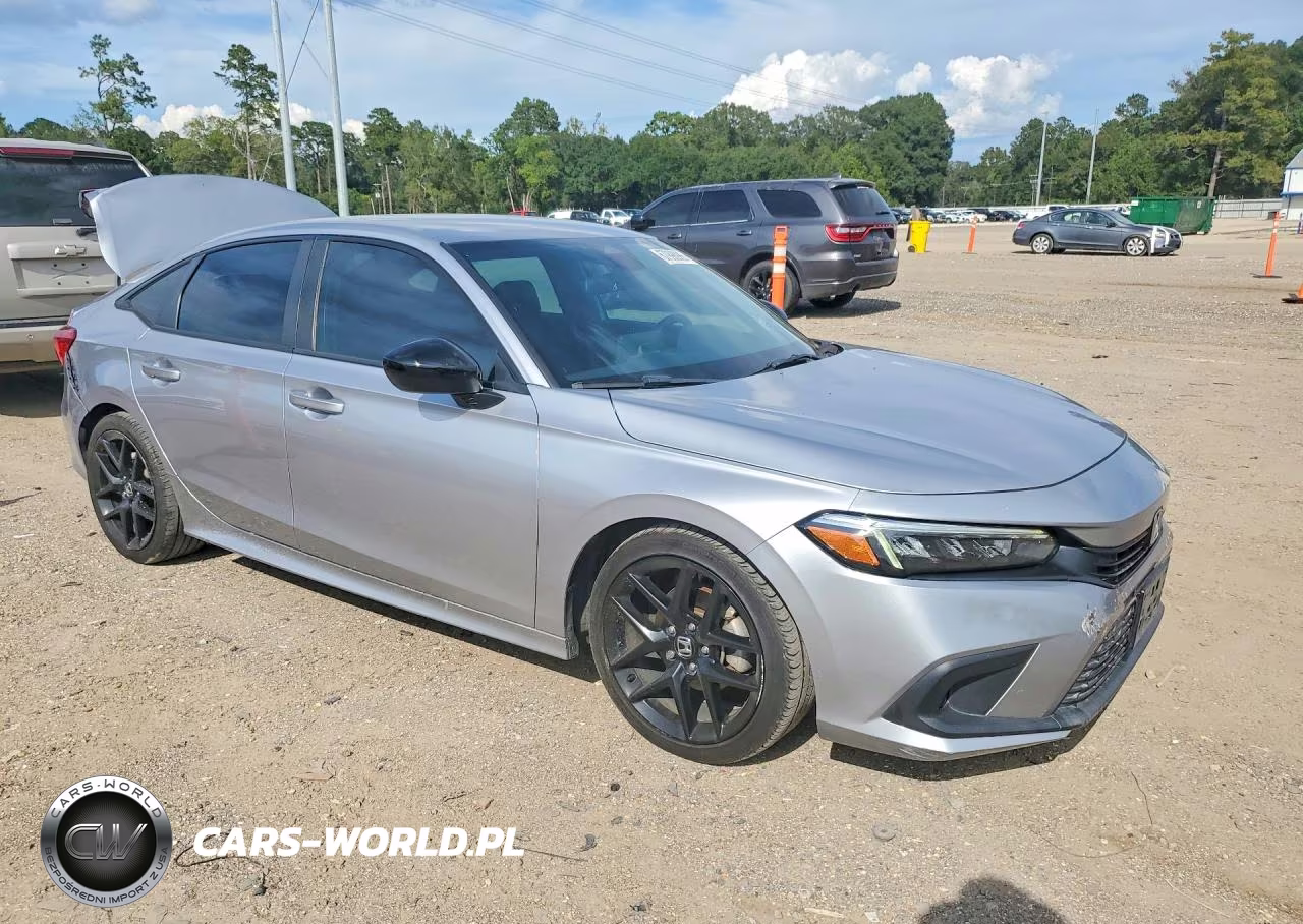 2022 Honda Civic Sport VIN:2HGFE2F55NH568713 - 4
