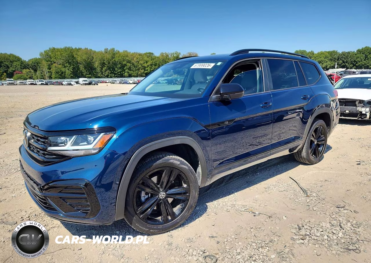 2022 Volkswagen Atlas Sel R-Line VIN:1V2SR2CA3NC549257 - 1
