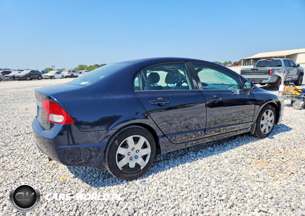 2010 Honda Civic Lx VIN:2HGFA1F58AH573081 - 3