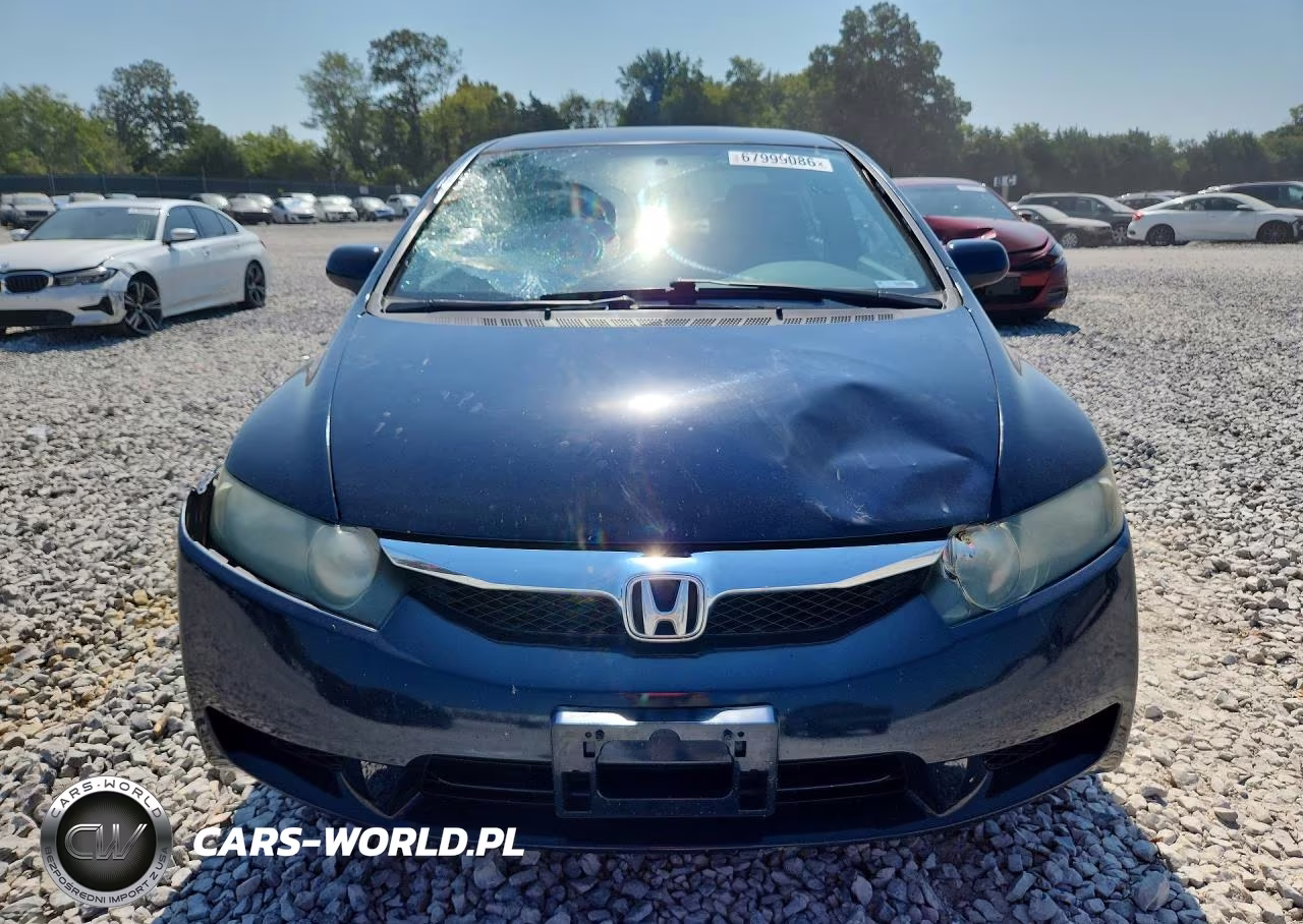 2010 Honda Civic Lx VIN:2HGFA1F58AH573081 - 5