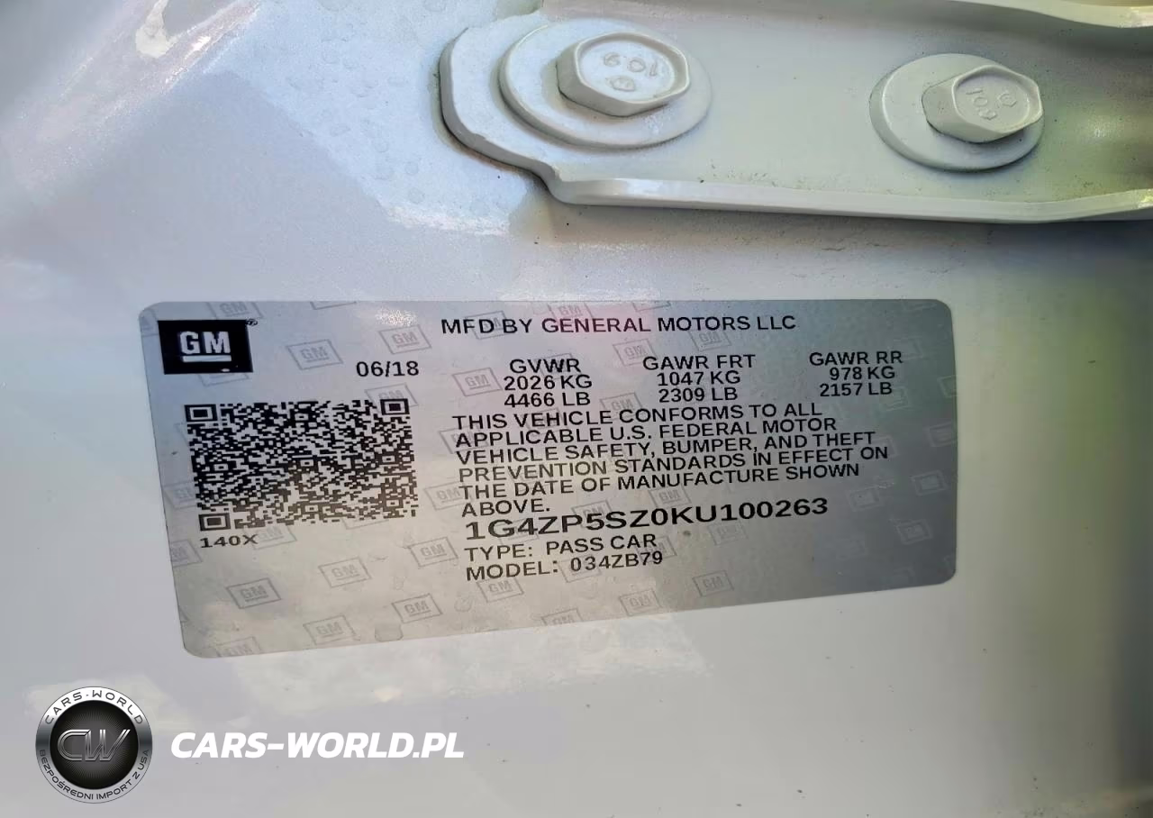 2019 Buick Lacrosse Essence VIN:1G4ZP5SZ0KU100263 - 12