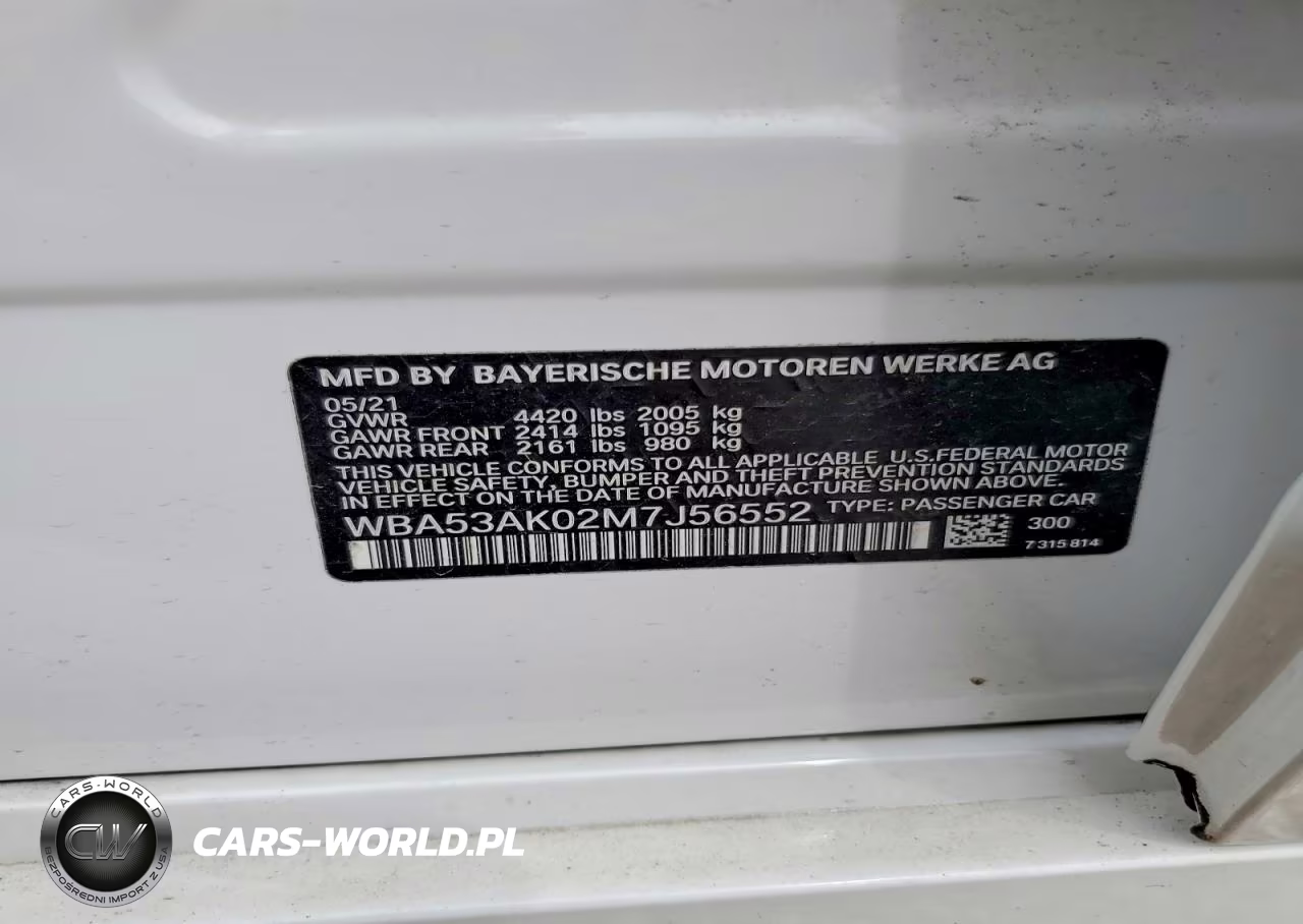 2021 BMW 228I VIN:WBA53AK02M7J56552 - 12