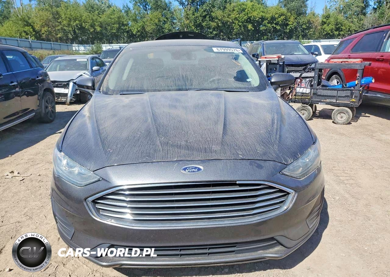 2019 Ford Fusion Se VIN:3FA6P0LU8KR119170 - 5