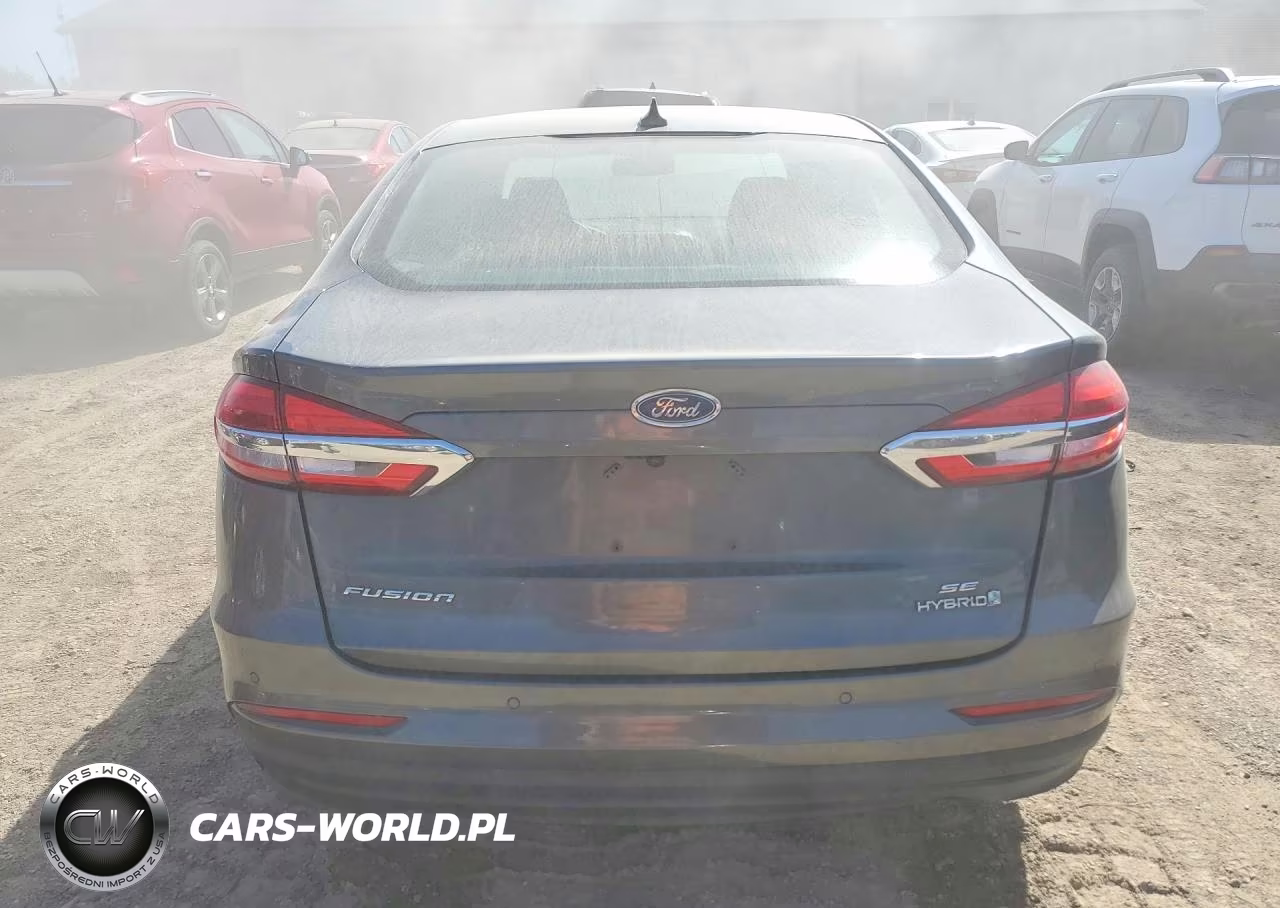 2019 Ford Fusion Se VIN:3FA6P0LU8KR119170 - 6