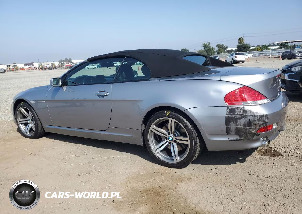 2006 BMW 650 I VIN:WBAEK13406CN76406 - 2
