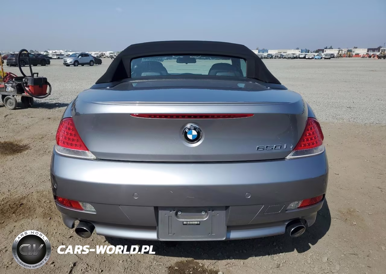 2006 BMW 650 I VIN:WBAEK13406CN76406 - 6