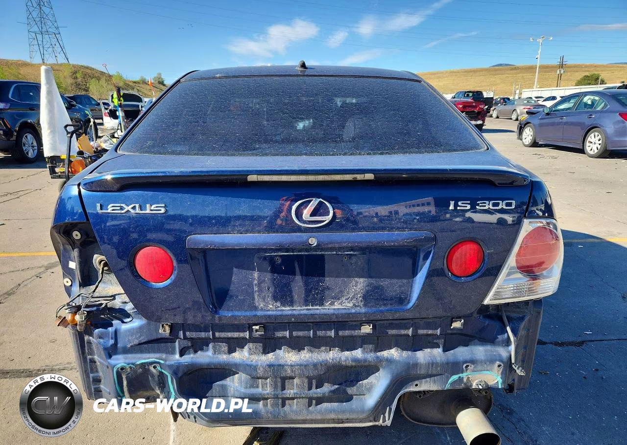 2004 Lexus Is 300 VIN:JTHBD192X40087935 - 6