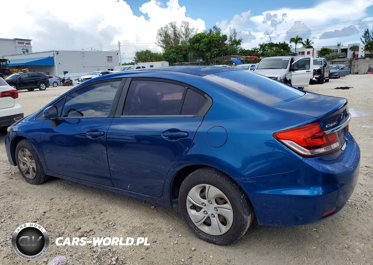 2013 Honda Civic Lx VIN:19XFB2F58DE071009 - 2