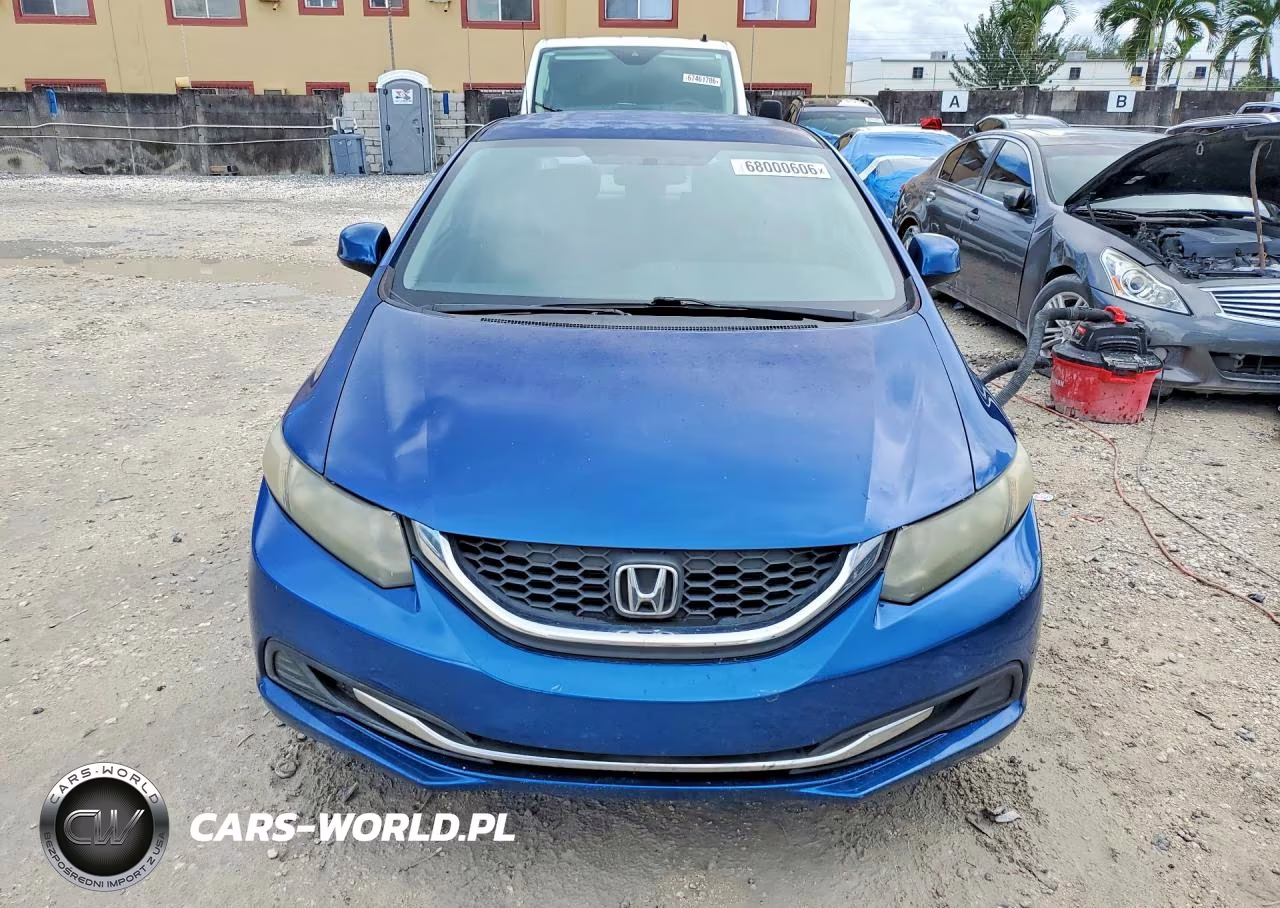 2013 Honda Civic Lx VIN:19XFB2F58DE071009 - 5