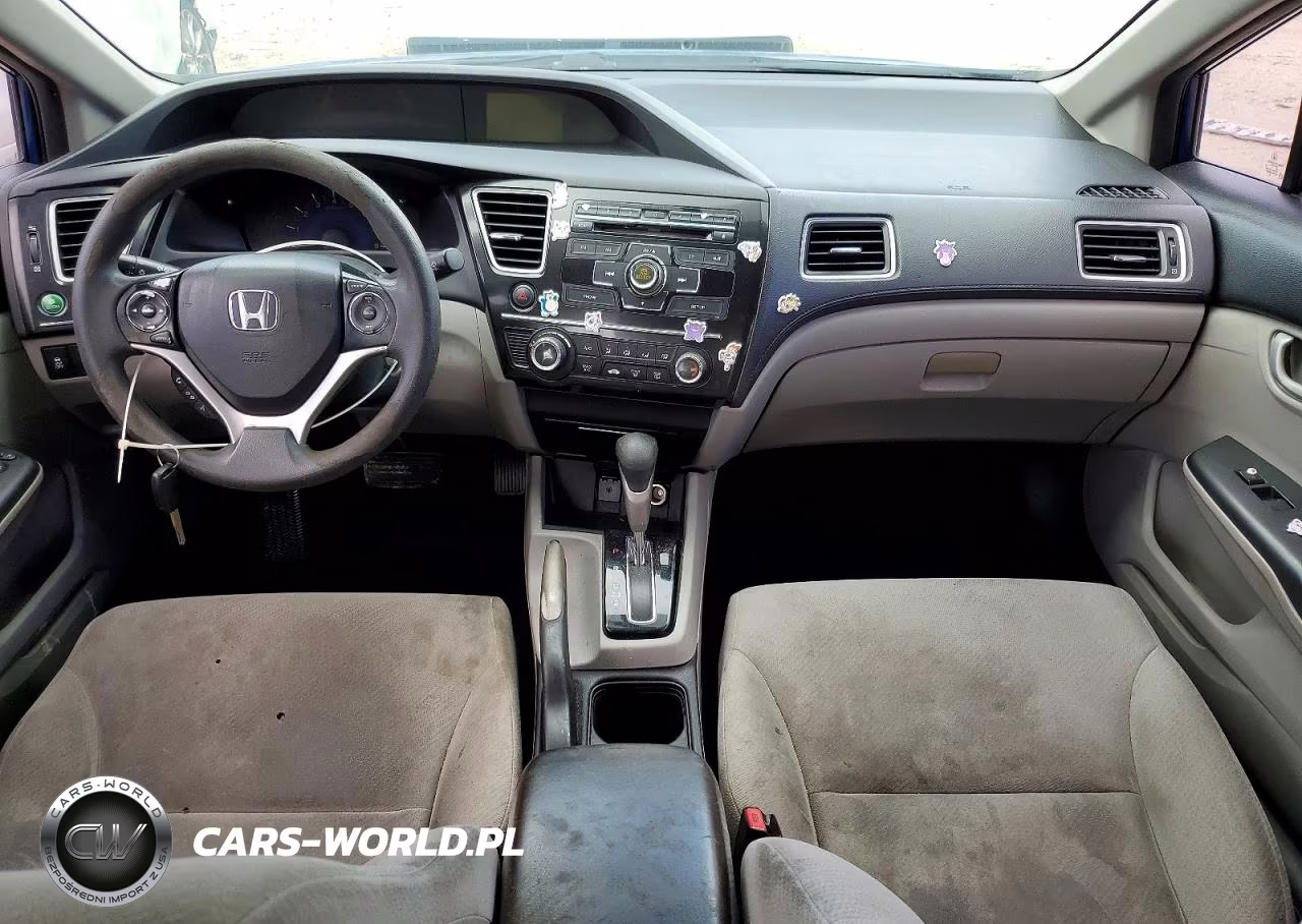 2013 Honda Civic Lx VIN:19XFB2F58DE071009 - 8