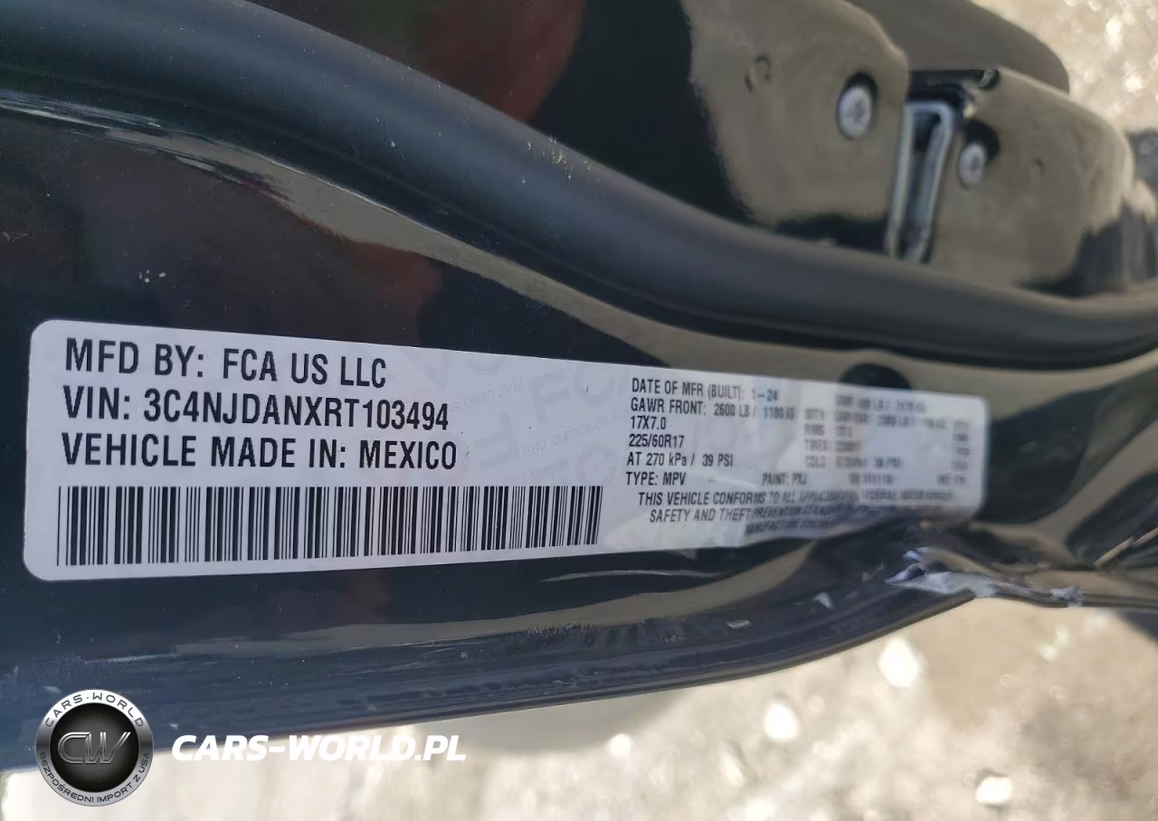 2024 Jeep Compass Sport VIN:3C4NJDANXRT103494 - 13