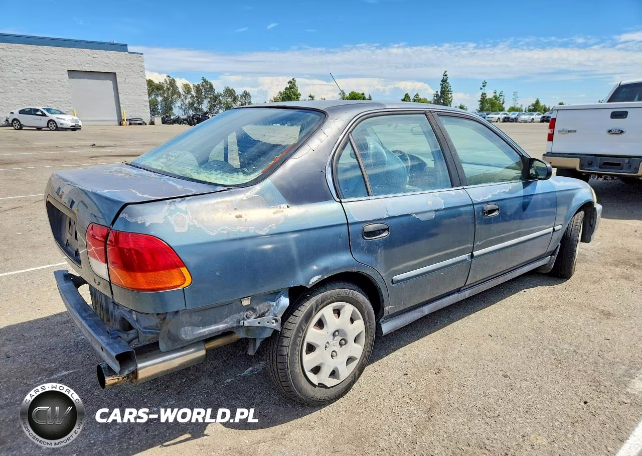 1998 Honda Civic Lx VIN:JHMEJ6676WS007847 - 3