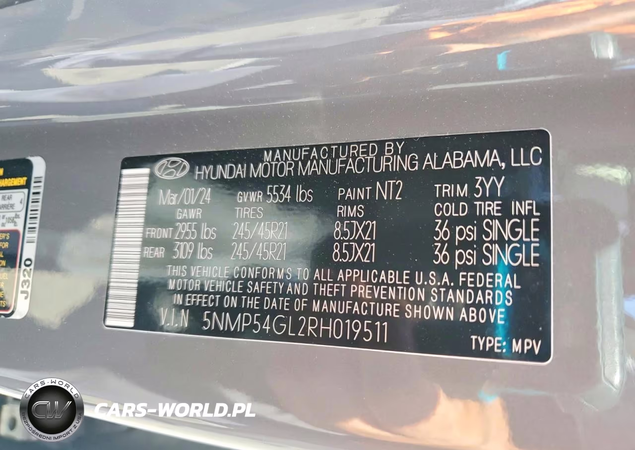 2024 Hyundai Santa Fe Calligraphy VIN:5NMP54GL2RH019511 - 13