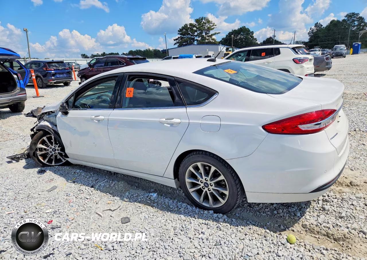 2017 Ford Fusion Se VIN:3FA6P0H76HR355652 - 2