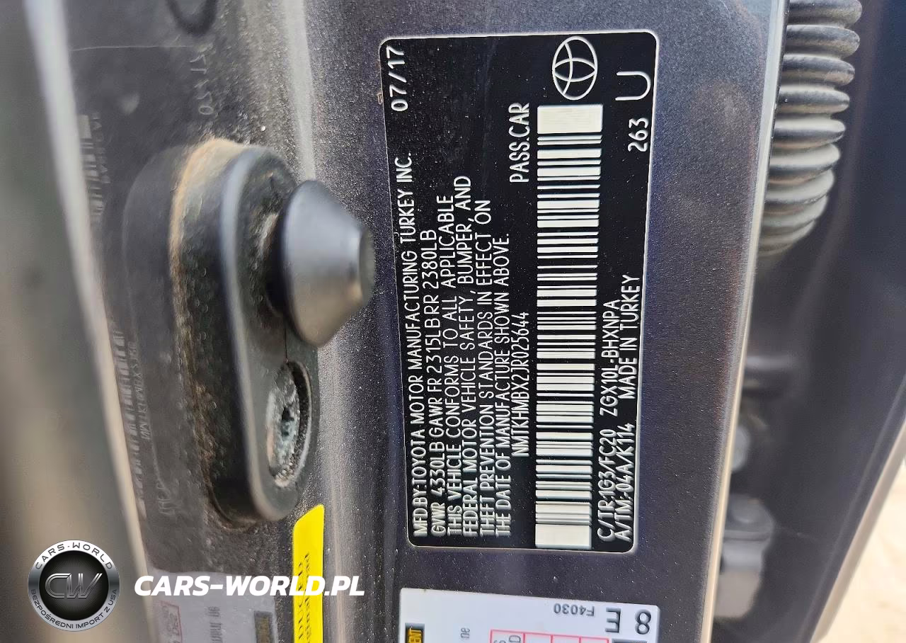 2018 Toyota C-Hr Xle VIN:NMTKHMBX2JR025644 - 12