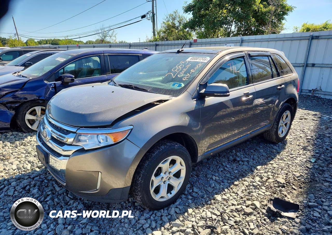 2014 Ford Edge Sel VIN:2FMDK4JC1EBA01039 - 1