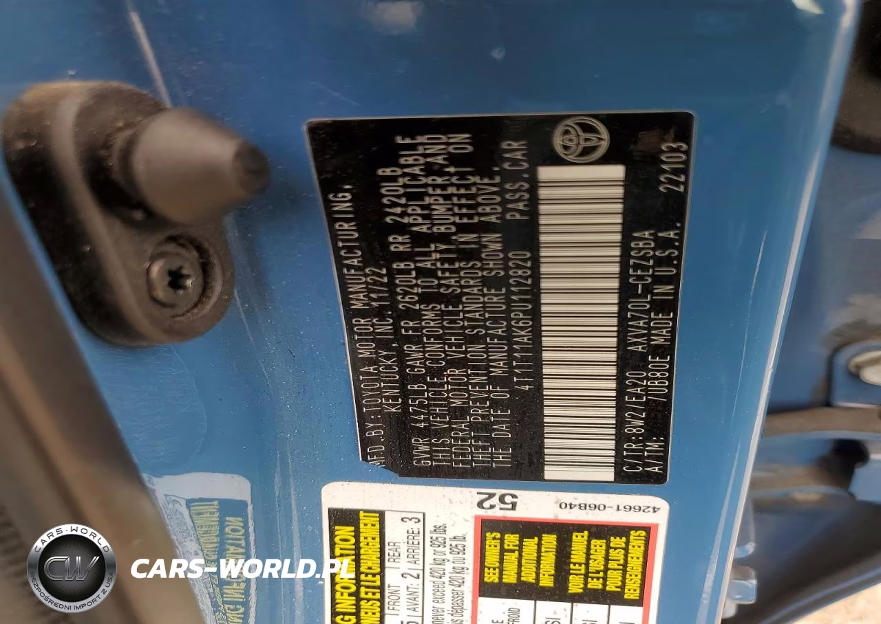 2023 Toyota Camry Se VIN:4T1T11AK6PU112820 - 13