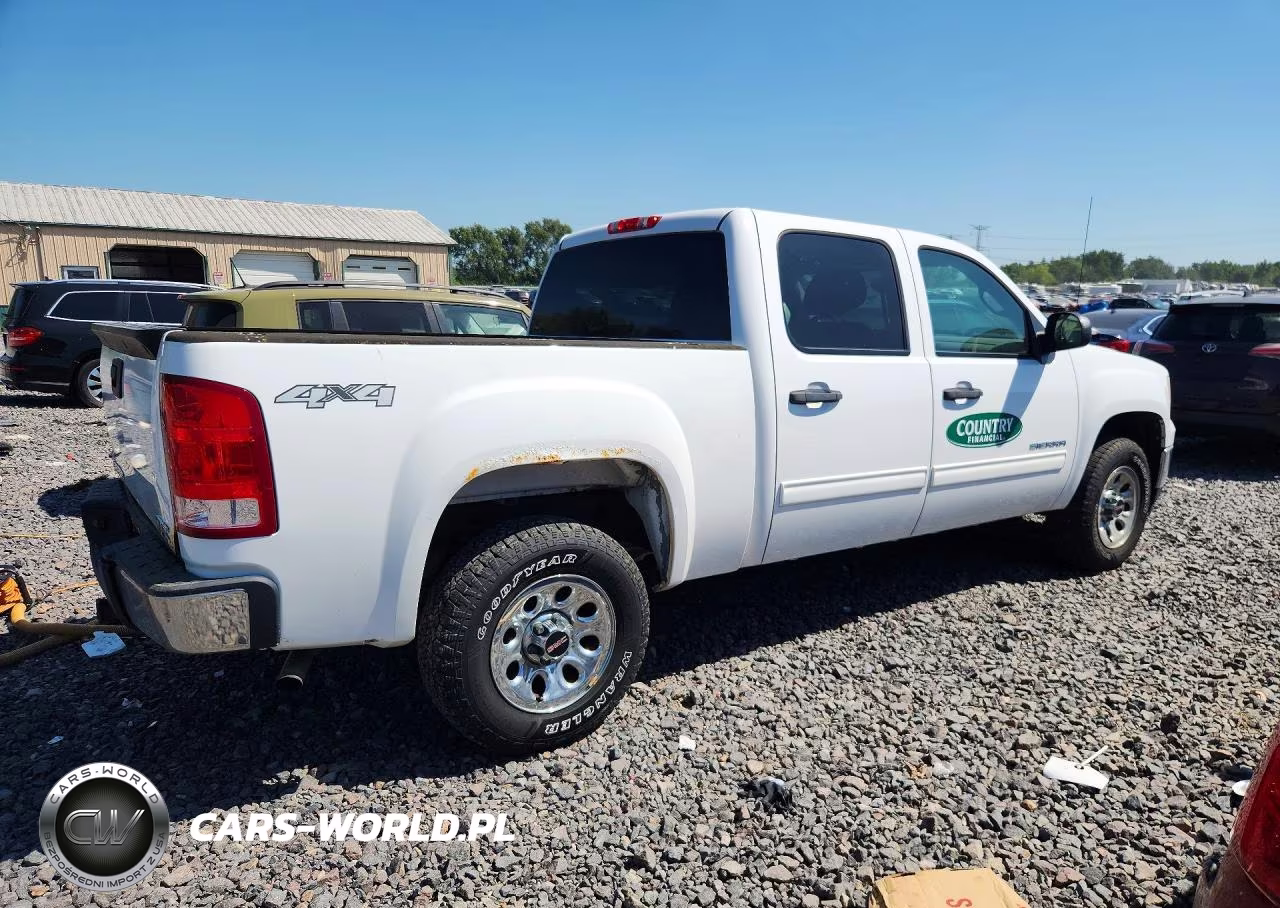2012 GMC Sierra K1500 Sl VIN:3GTP2UEA4CG276151 - 3