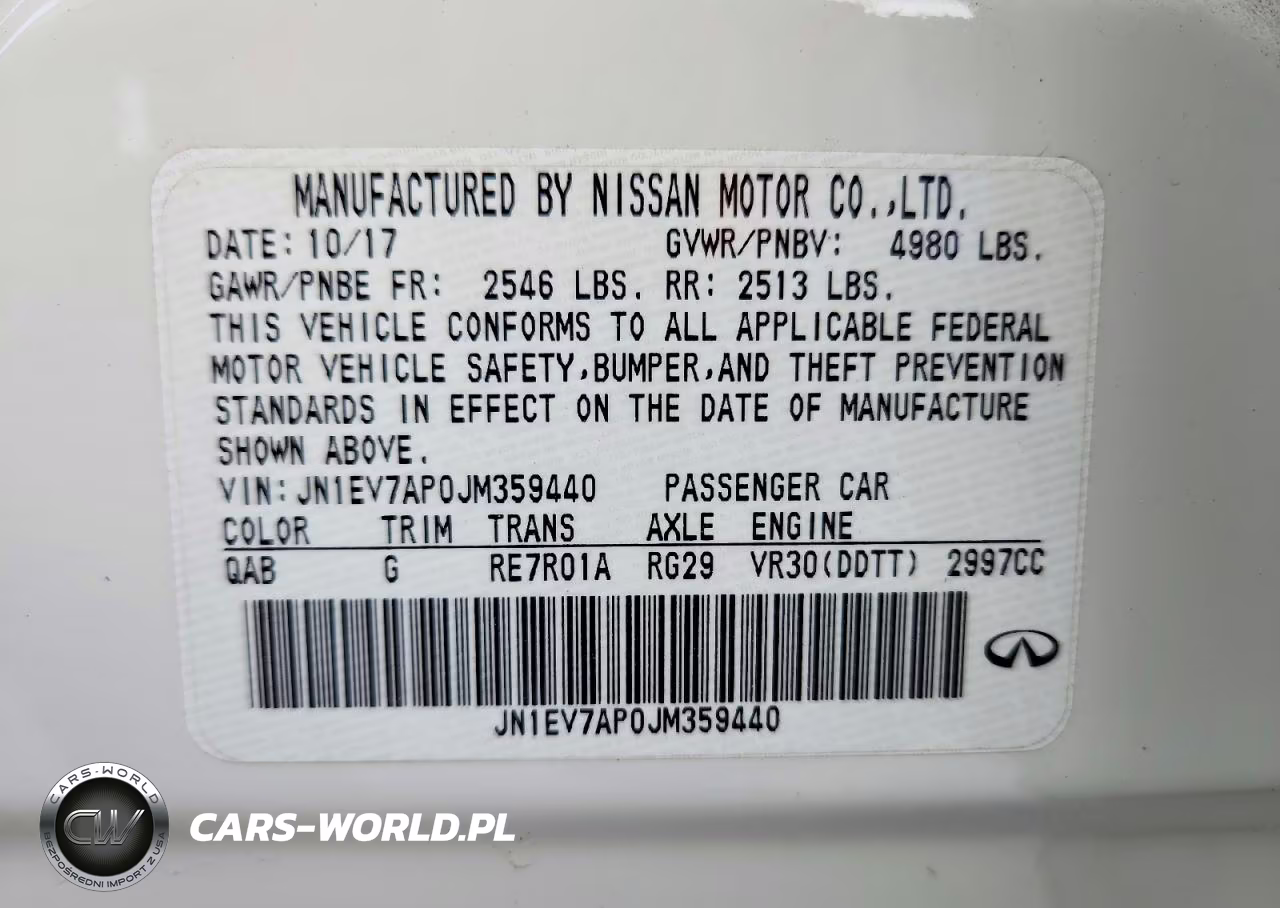 2018 Infiniti Q50 Luxe VIN:JN1EV7AP0JM359440 - 13