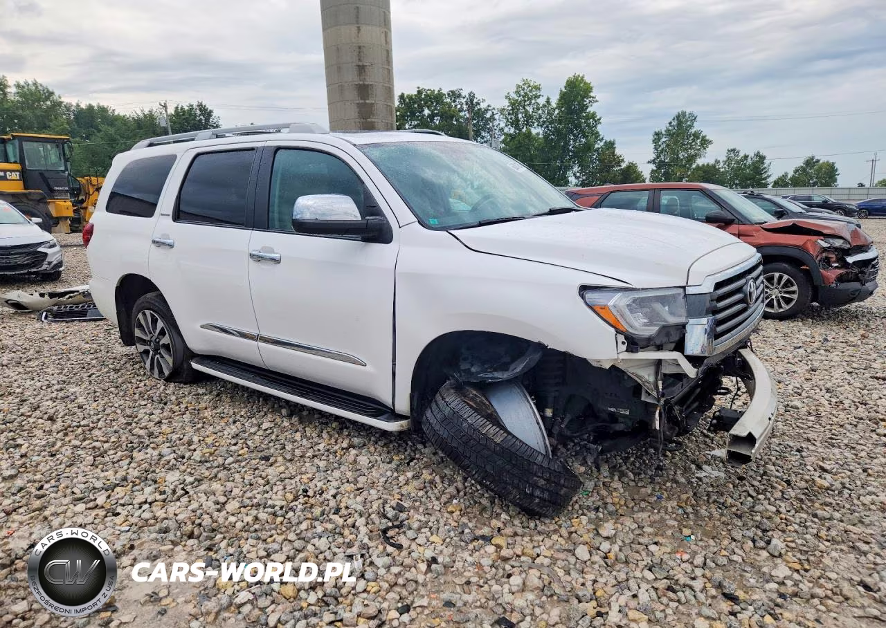 2018 Toyota Sequoia Limited VIN:5TDJY5G1XJS158336 - 4
