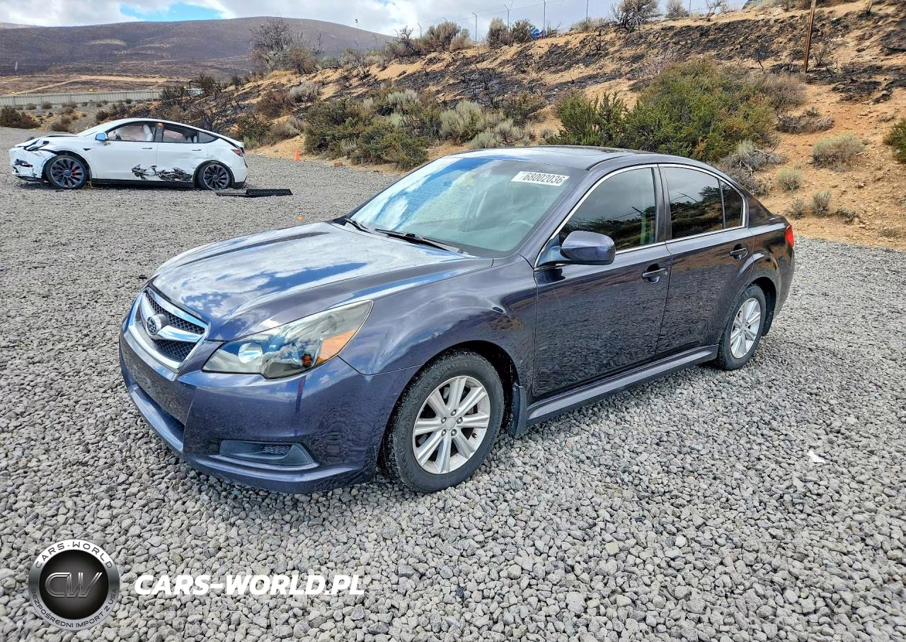2010 Subaru Legacy 2.5I Premium VIN:4S3BMBH67A3244889 - 1