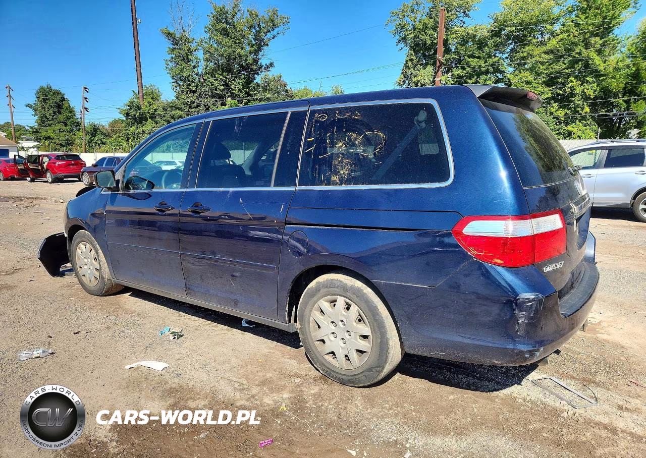 2007 Honda Odyssey Lx VIN:5FNRL38247B128310 - 2