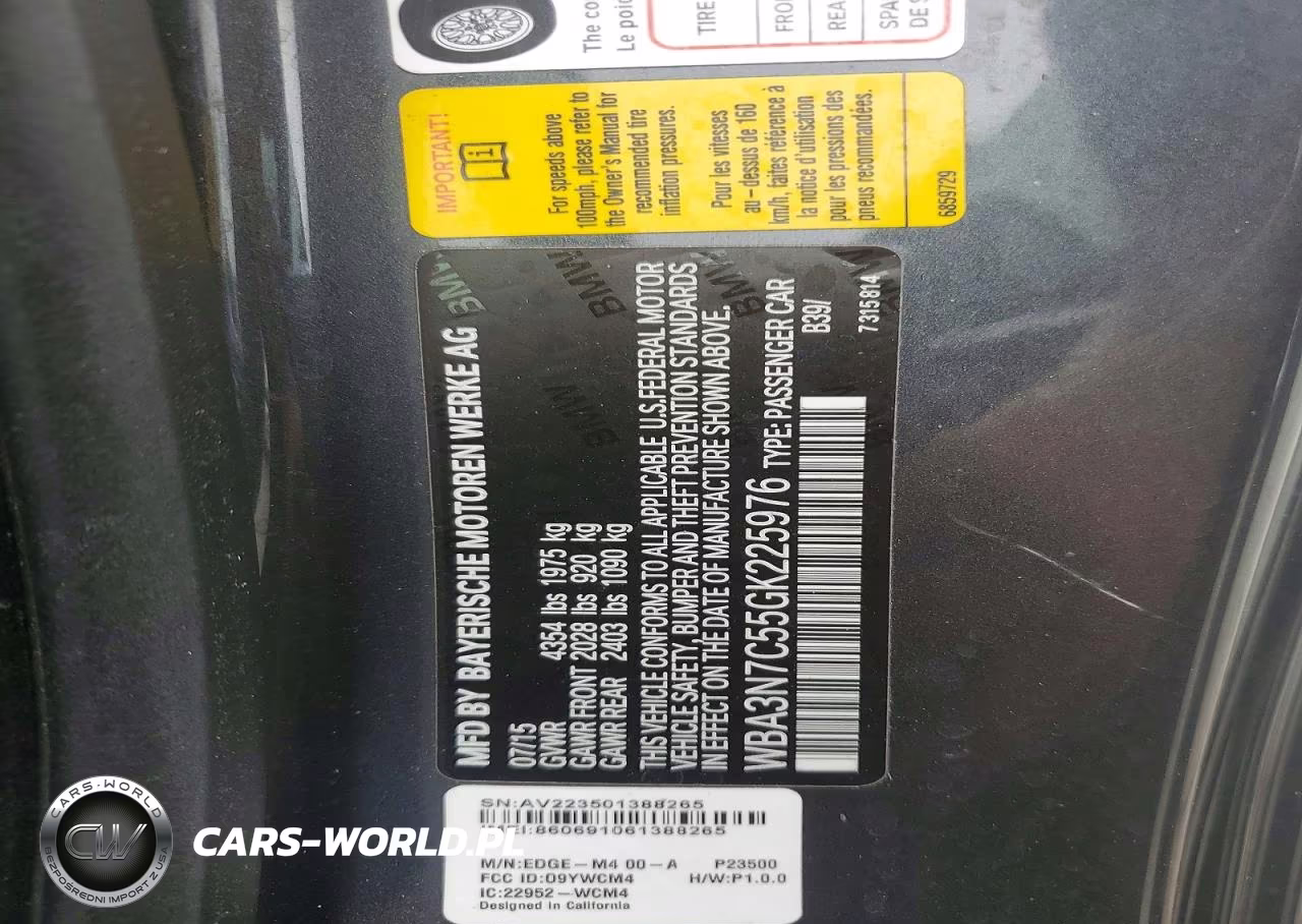 2016 BMW 428 I VIN:WBA3N7C55GK225976 - 12
