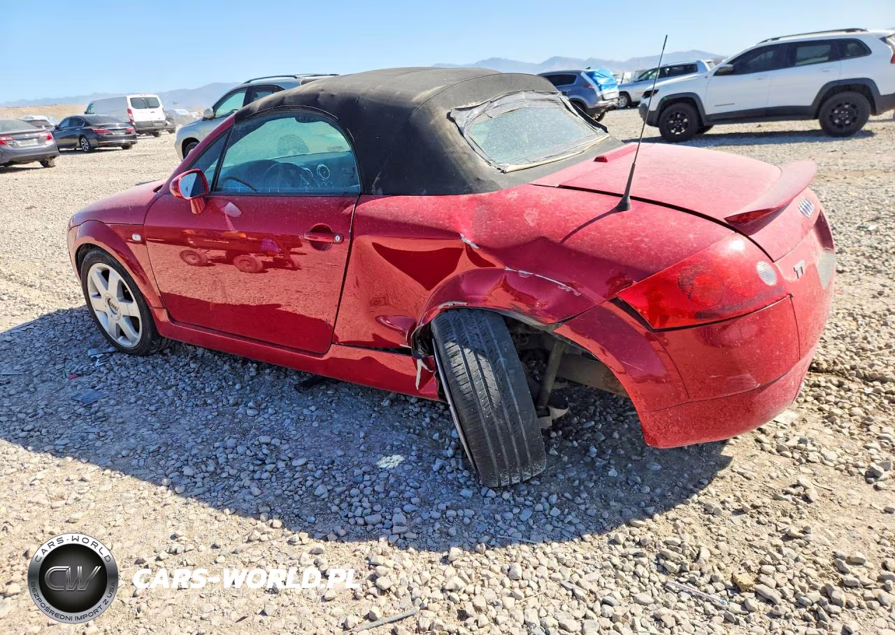 2001 Audi Tt VIN:TRUTX28N011026202 - 2