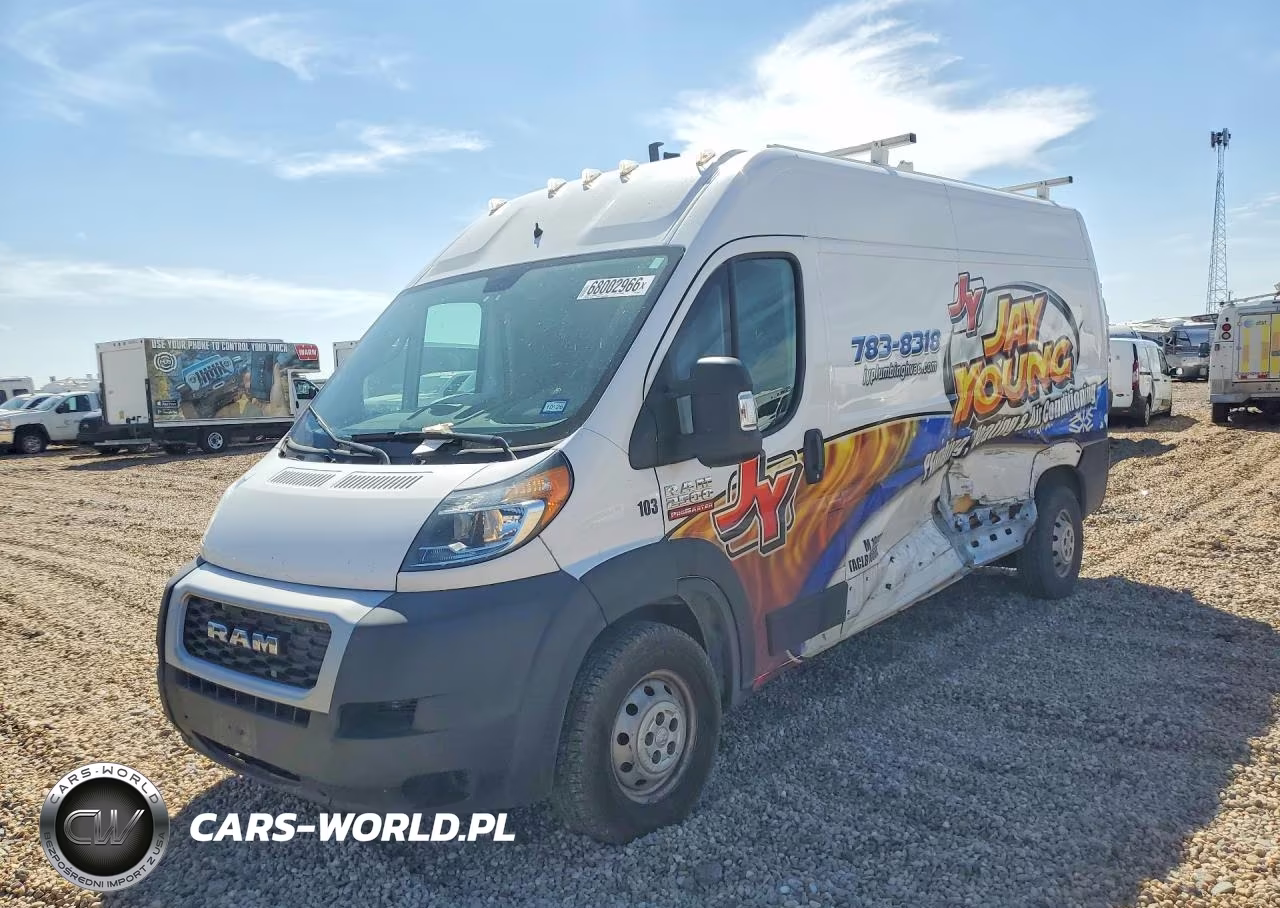 2021 Ram Promaster 2500 2500 High VIN:3C6LRVDG1ME522910 - 1