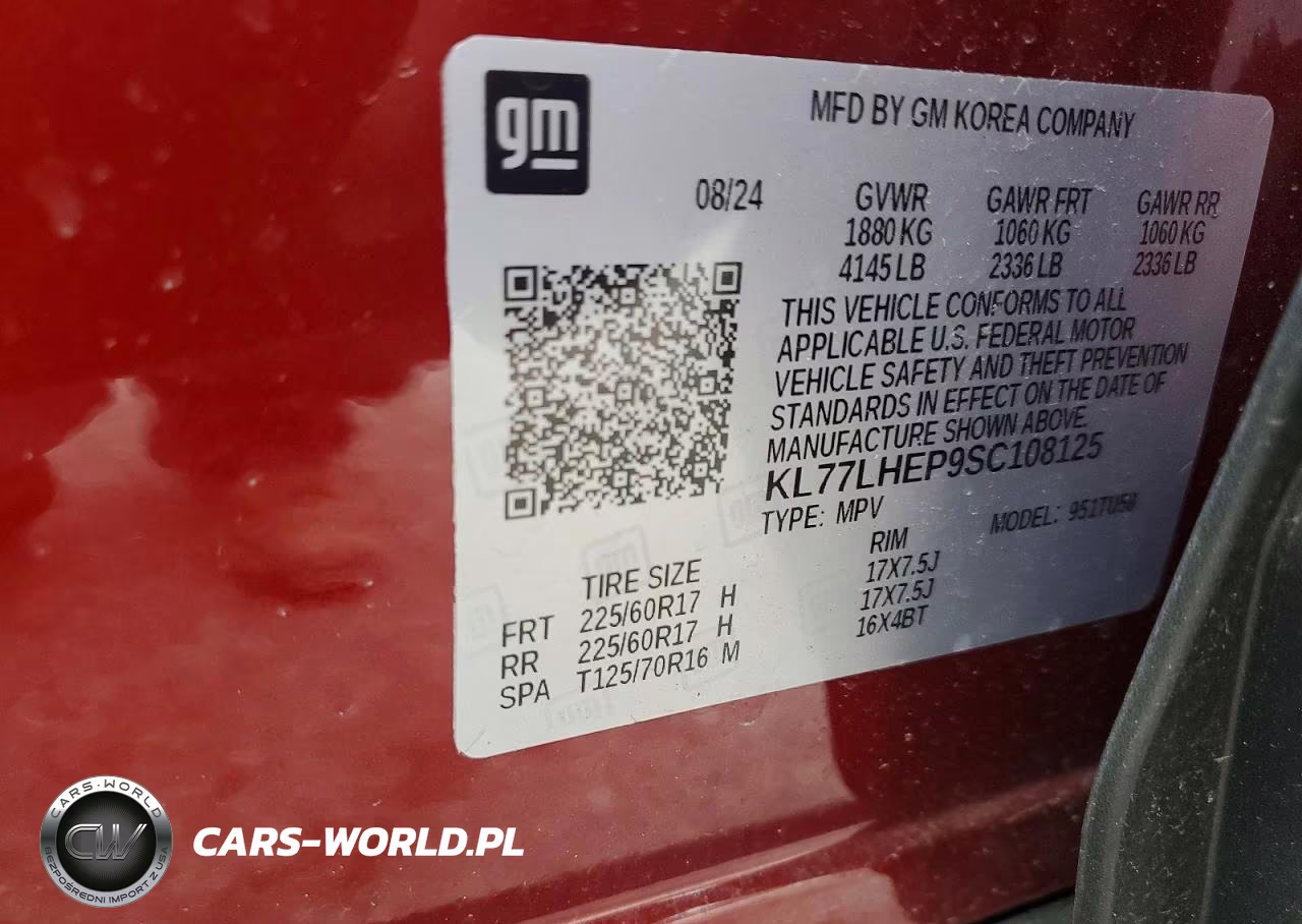2025 Chevrolet Trax 1Lt VIN:KL77LHEP9SC108125 - 13