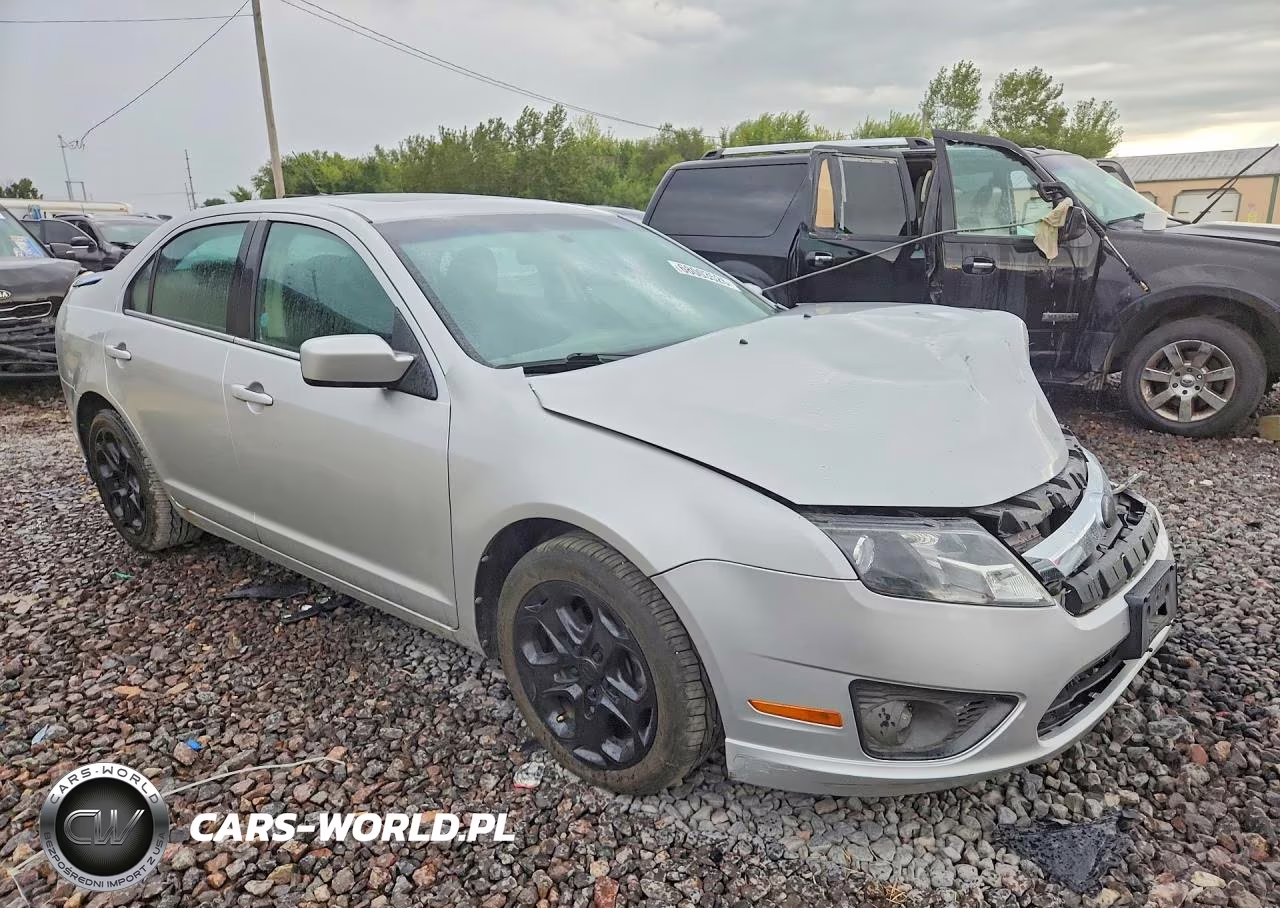 2010 Ford Fusion Se VIN:3FAHP0HG7AR354699 - 4