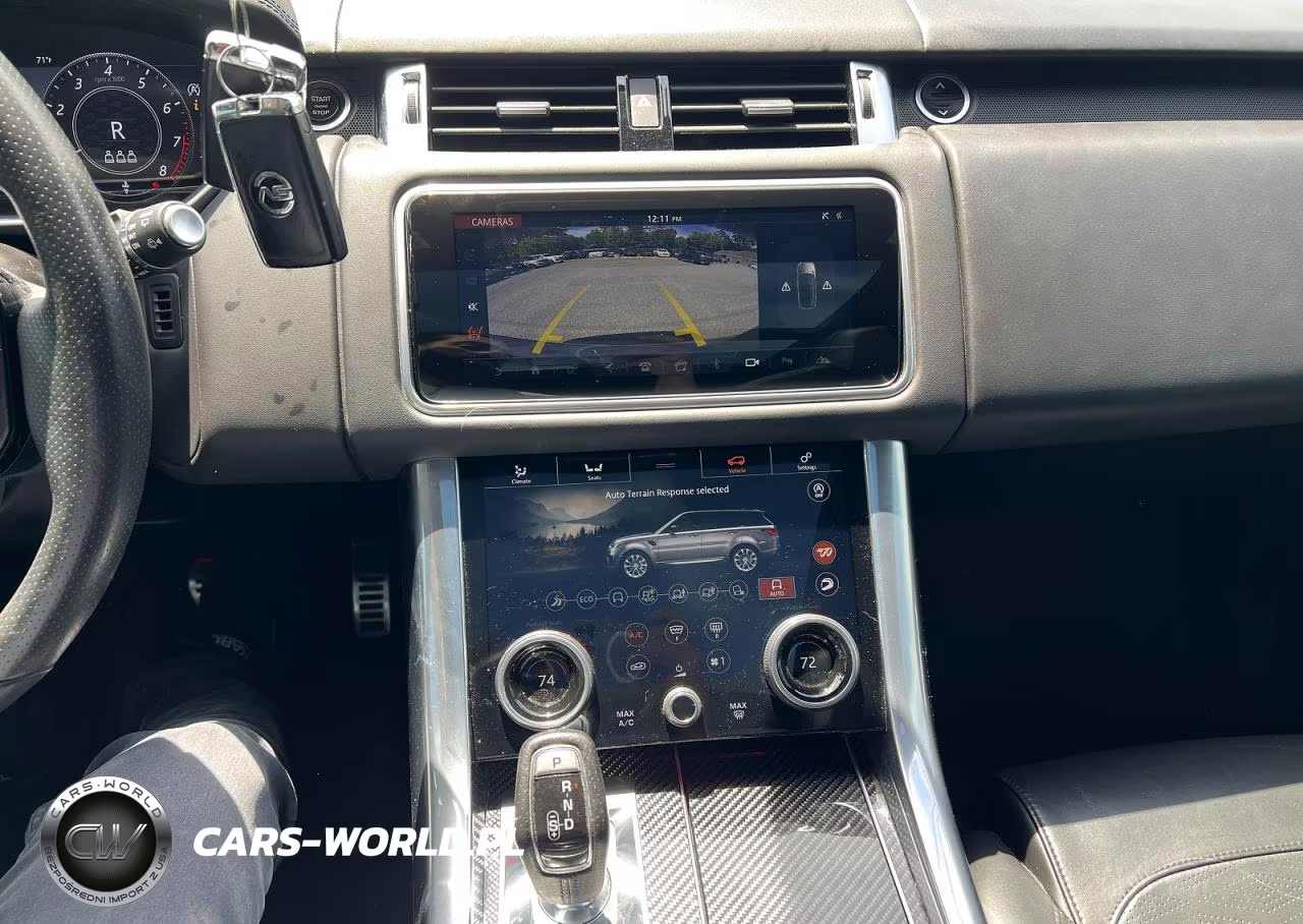 2020 Land Rover Range Rover Sport Svr VIN:SALWZ2RE2LA882077 - 10