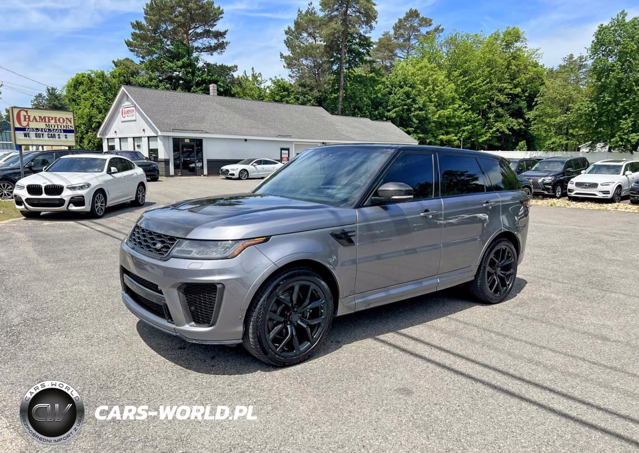 2020 Land Rover Range Rover Sport Svr VIN:SALWZ2RE2LA882077 - 2