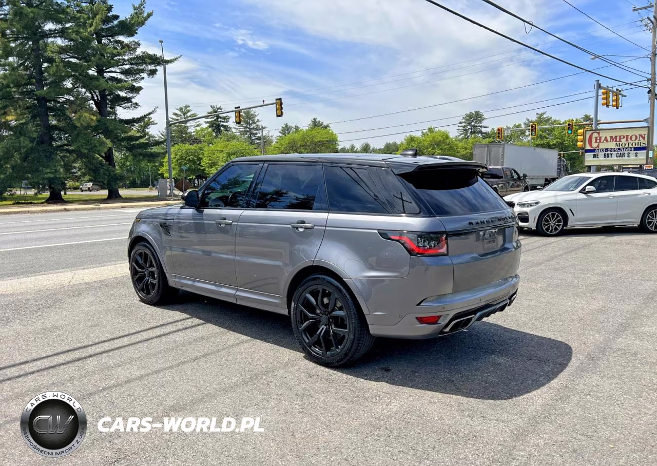 2020 Land Rover Range Rover Sport Svr VIN:SALWZ2RE2LA882077 - 3