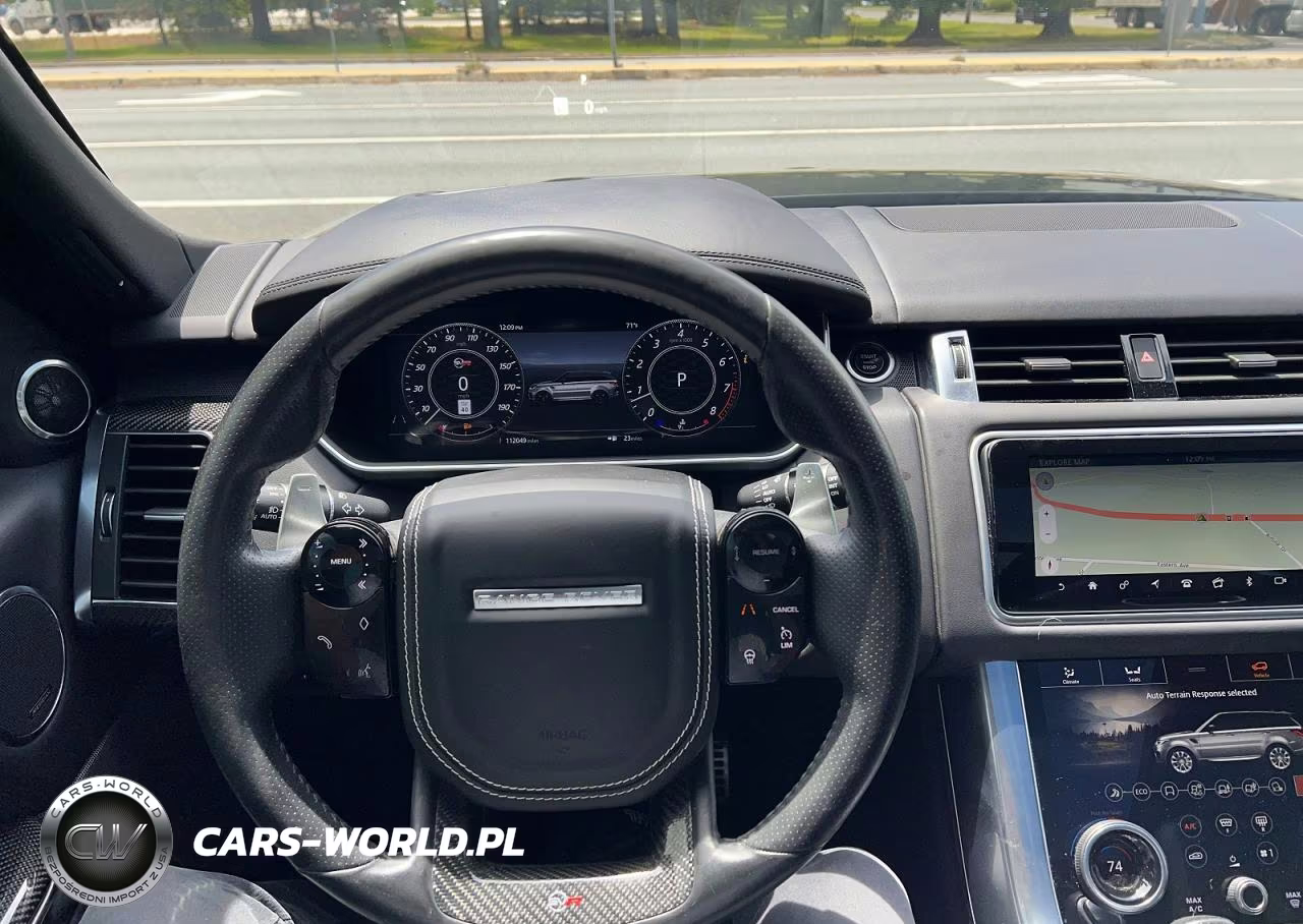 2020 Land Rover Range Rover Sport Svr VIN:SALWZ2RE2LA882077 - 7