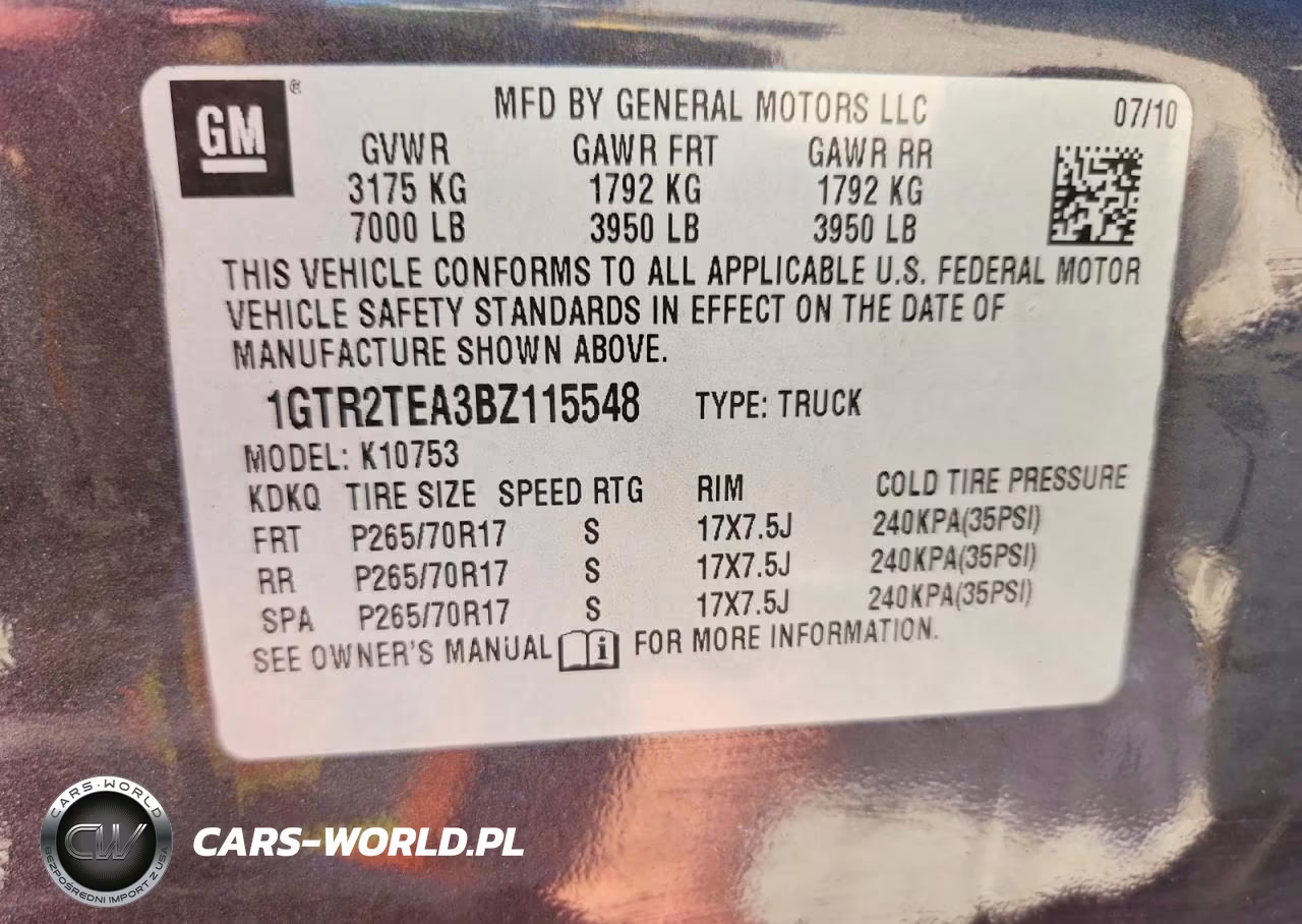 2011 GMC Sierra K1500 VIN:1GTR2TEA3BZ115548 - 12