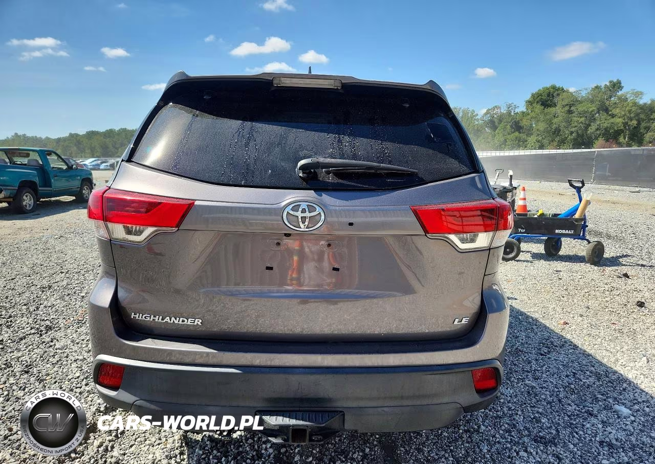 2019 Toyota Highlander Le Plus VIN:5TDZZRFH0KS361596 - 6