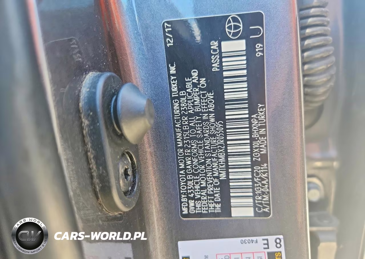 2018 Toyota C-Hr Xle VIN:NMTKHMBX2JR055095 - 12