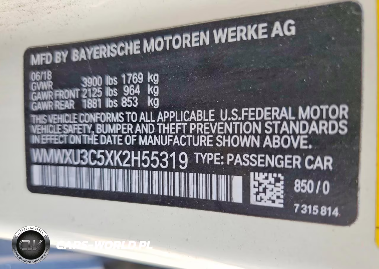 2019 Mini Cooper S VIN:WMWXU3C5XK2H55319 - 13