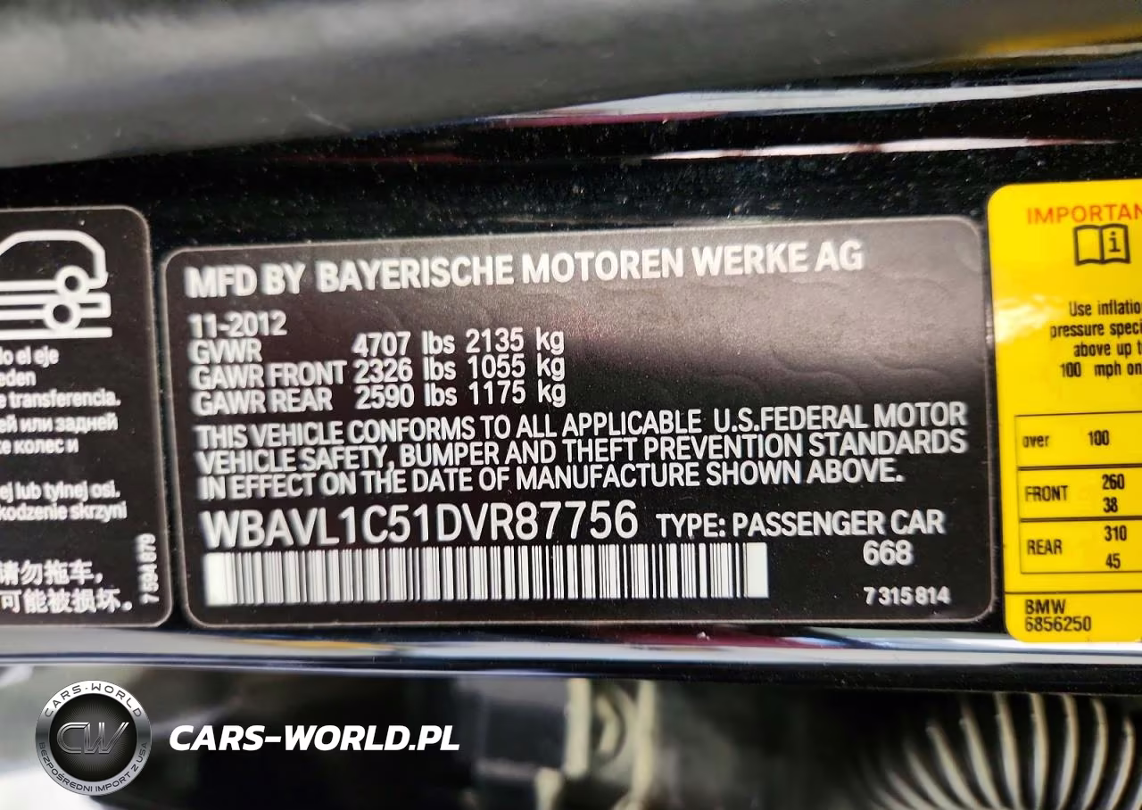 2013 BMW X1 xDrive28I VIN:WBAVL1C51DVR87756 - 13