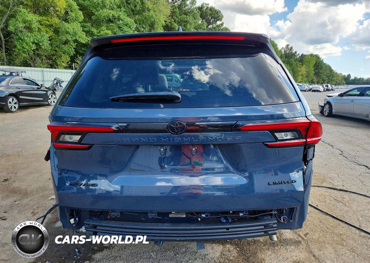2025 Toyota Grand Highlander Hybrid Limited VIN:5TDACAB52SS052787 - 6