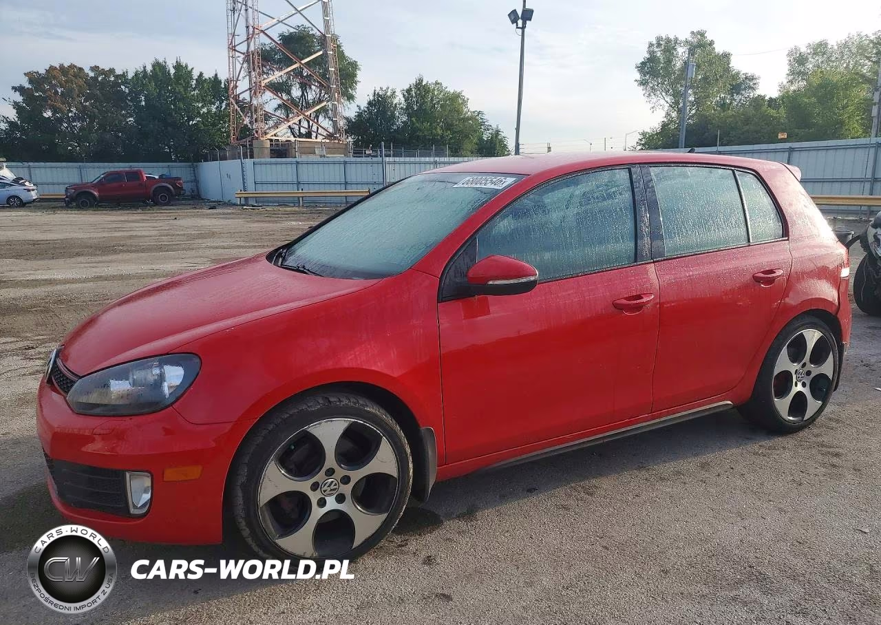 2012 Volkswagen Gti VIN:WVWHD7AJXCW129162 - 1