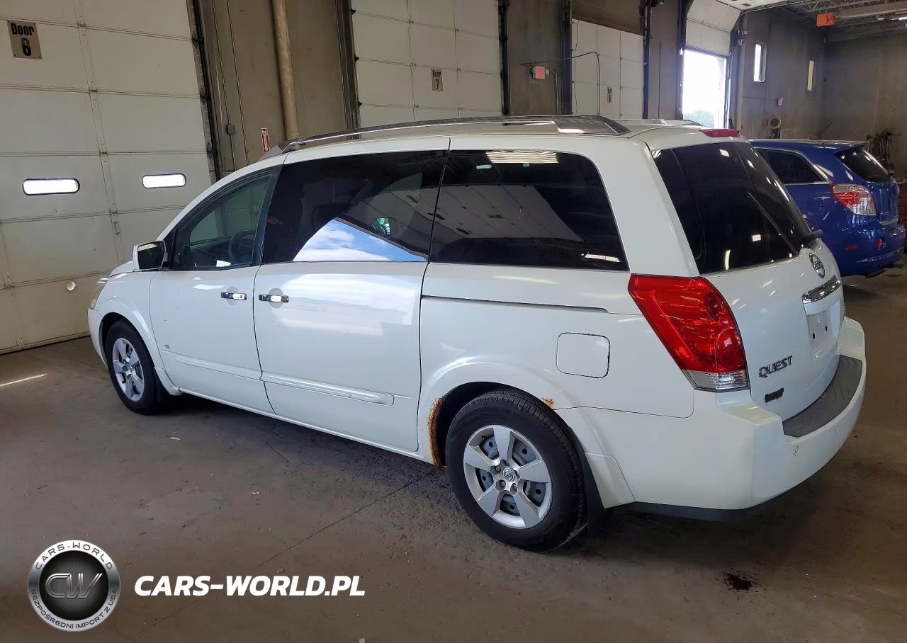 2007 Nissan Quest 3.5 VIN:5N1BV28U57N126201 - 2