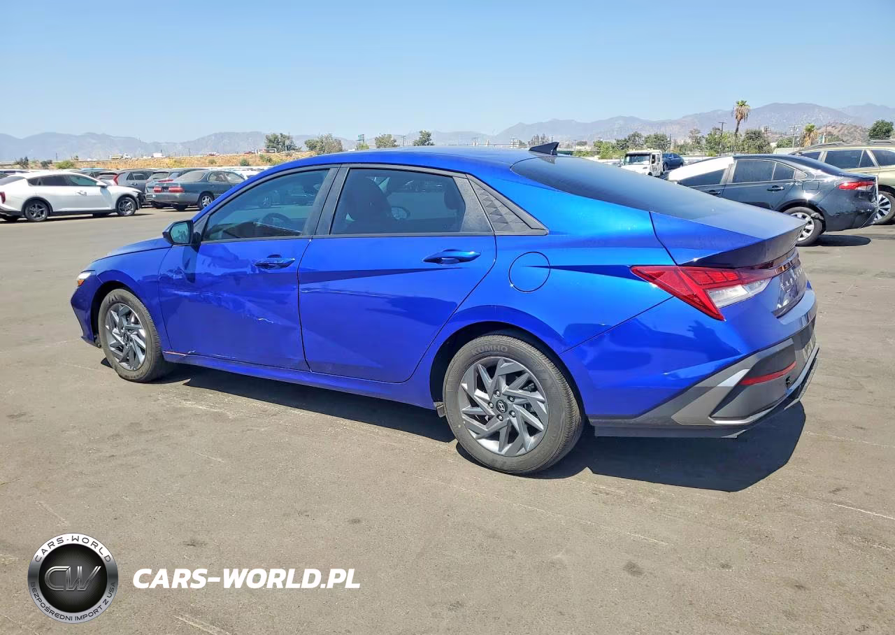 2025 Hyundai Elantra Hybrid Blue VIN:KMHLM4DJ1SU149441 - 2