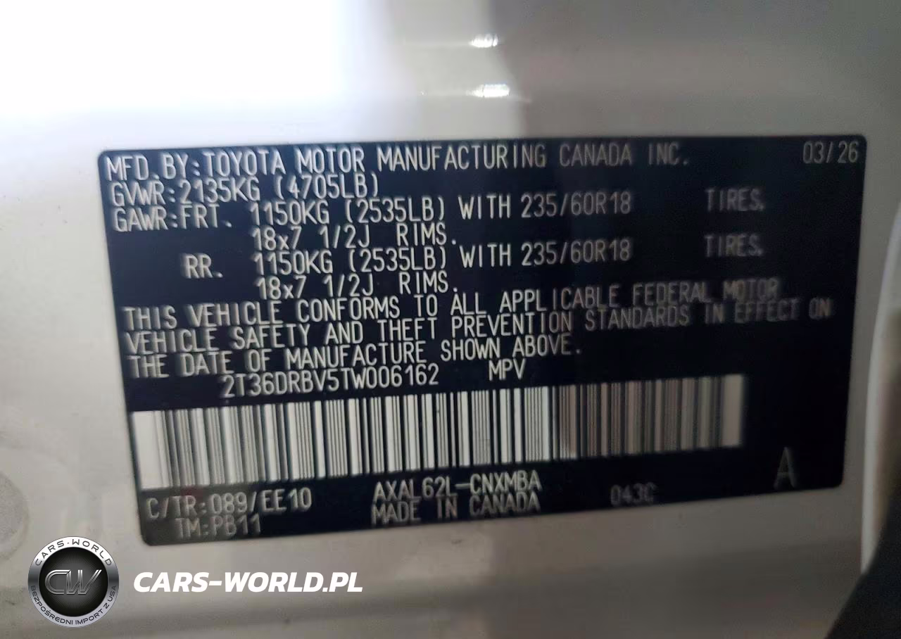 2026 Toyota Rav4 Xle Premium VIN:2T36DRBV5TW006162 - 14