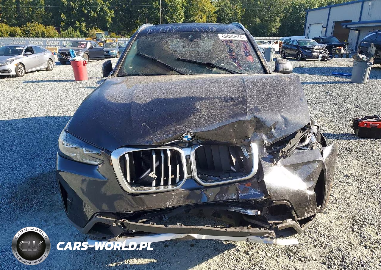 2022 BMW X3 xDrive30I VIN:5UX53DP01N9K71774 - 5