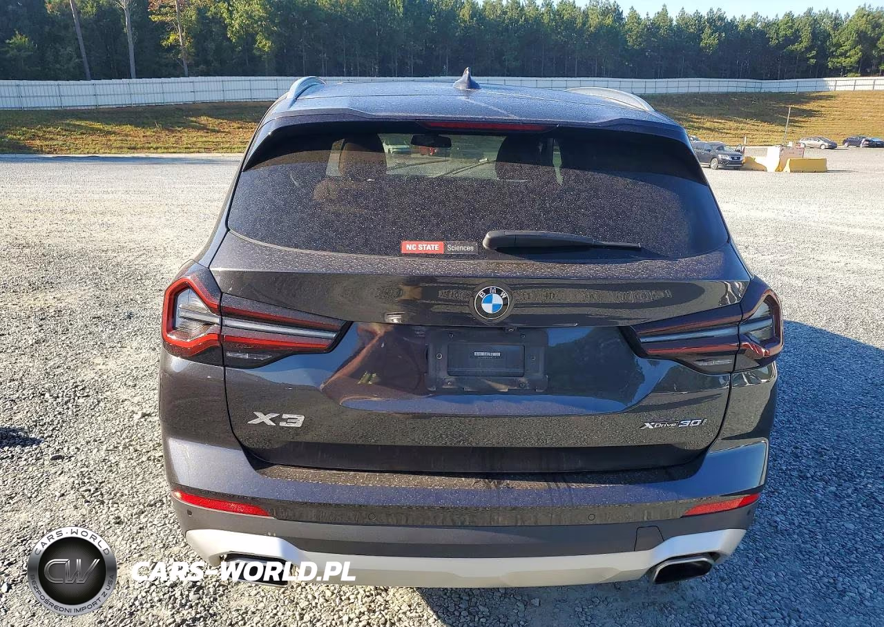 2022 BMW X3 xDrive30I VIN:5UX53DP01N9K71774 - 6